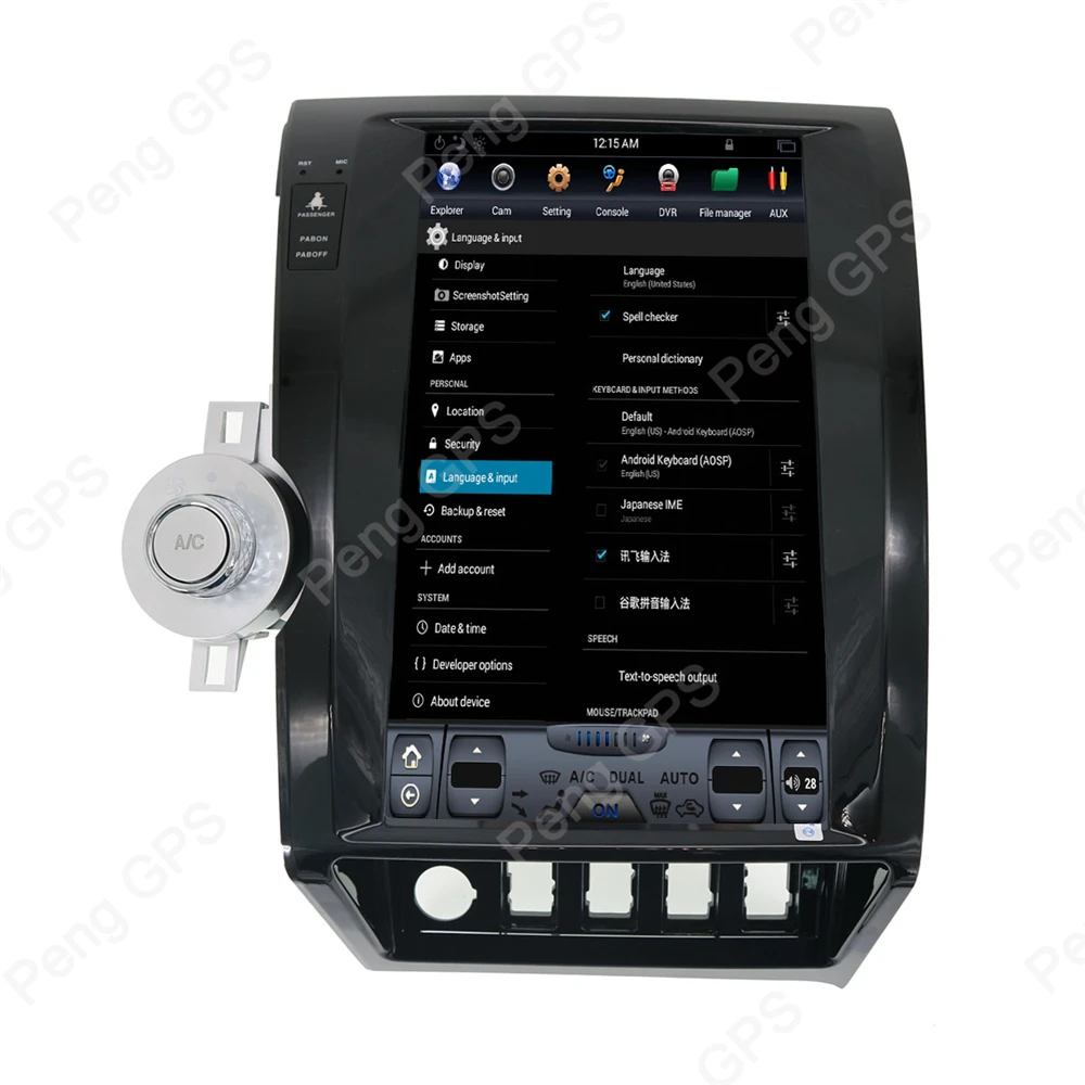 Flash Deal 2 Din Radio Tesla Style 13.3 Inch Android 6.0 Car GPS Navigation DVD Player for Toyota Tundra 2007-2013  Auto HeadUnit 5