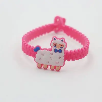 12 шт/lotCartoon animal bracelet, подарок на день рождения, подарки, разноцветный браслет с животными, подарок для гостей на день рождения - Цвет: design 15