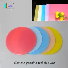 Diy инструмент для алмазной живописи аксессуар красочный круглый, квадратный воск большого размера, цветная палочка алмазный материал клеевая глина S0338L