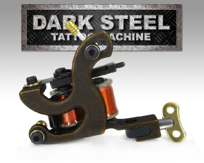 

Dark steel coil tattoo machine B-FASTLINER