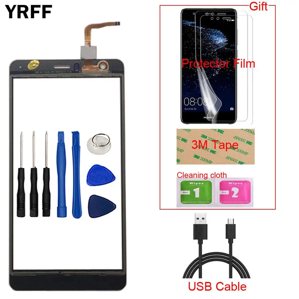 Гибкий сенсорный экран YRFF для телефона BQ 5503 красивый 2 дигитайзер панель стекло