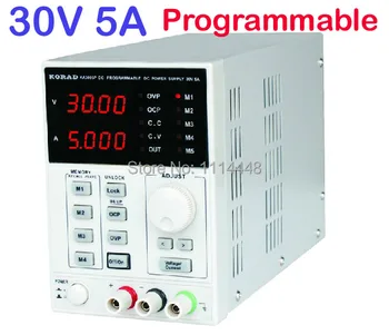 

0-30V, 0-5A Output Digital High Precision Lab programmable Adjustable Digital Regulated DC Power Supply