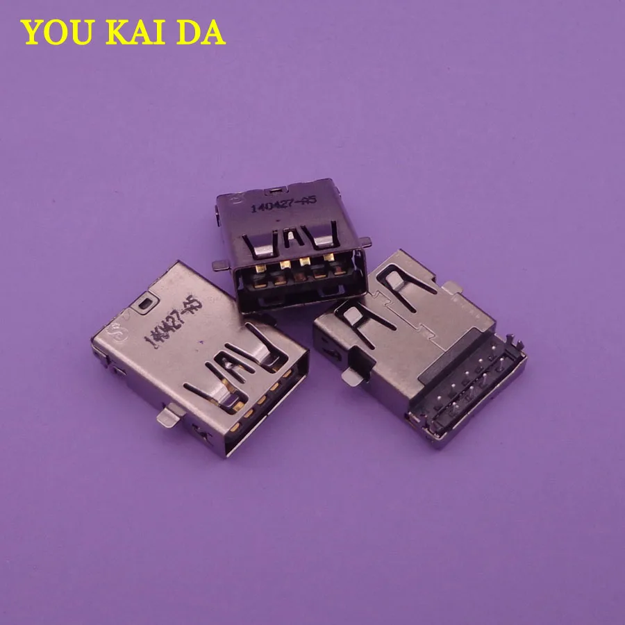 5 шт./лот разъем USB 3 0 17 мм для ASUS A43S X43S K43 X44L K53 N53SV K53Z материнская плата ноутбука usb|usb