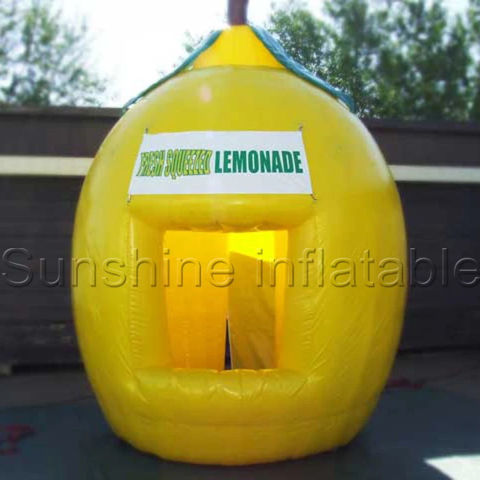 

Newest design moveable inflatable lemonade booth,inflatable lemonade stand bar,lenonade stand tent
