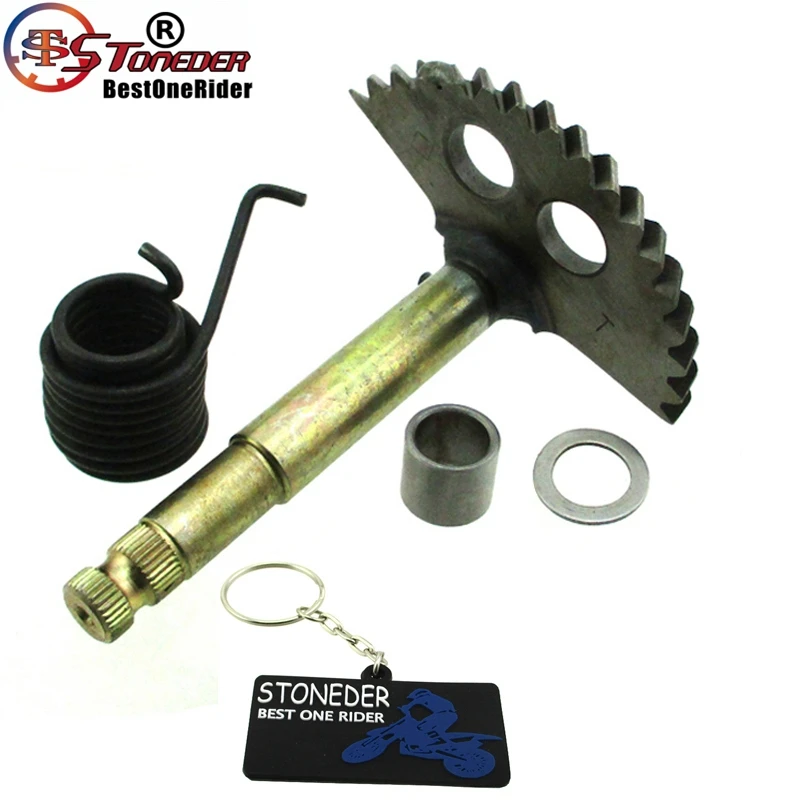 Stoneder Kick Start Shaft Gear Spindle For Gy6 125cc 150cc Chinese Moped Scooter 125cc 150cc Gy6