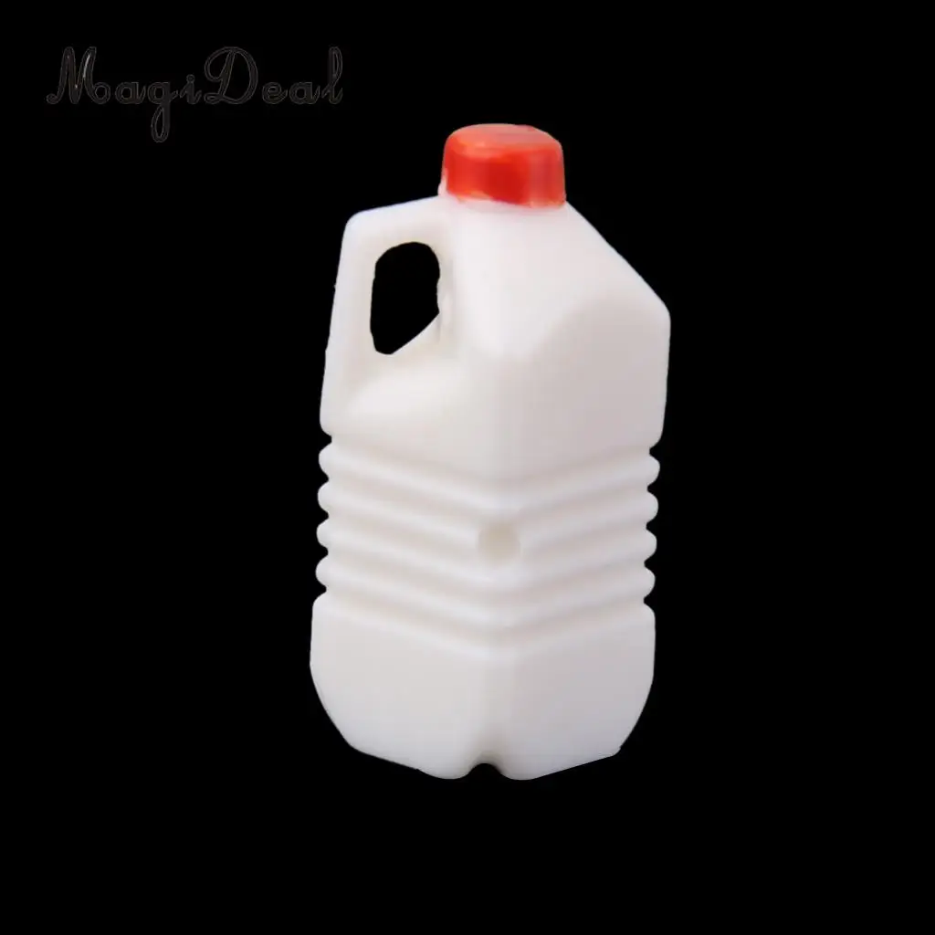 MagiDeal Simulation 1Pc PVC Miniature Milk Bottle Kitchen Food Furniture  for Dollhouse Dolls Decor Kid Pretend Play Classic Toy