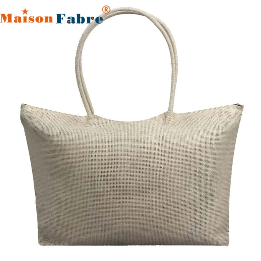 

New Fashion Womens Straw Handbags Summer Weave Shoulder Tote Beach Bag Purse Handbag Straw Beach Bags Travel Bolsas Femininas M2