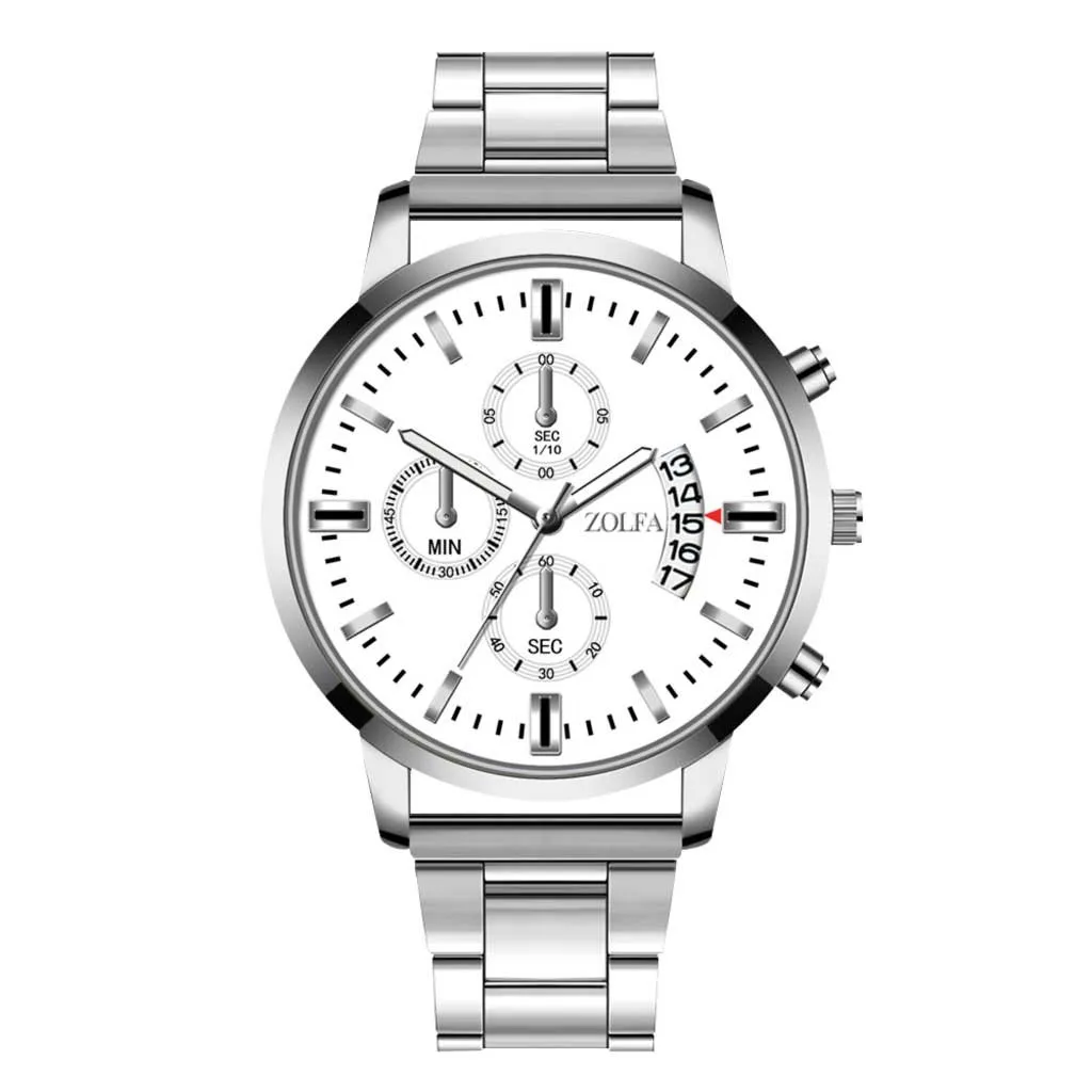 Mens Watches Top Brand Luxury Watches Quartz Watch Steel Dial Casual gold Bracele Watch relojes para hombre часы мужские#10 - Цвет: As the photo show