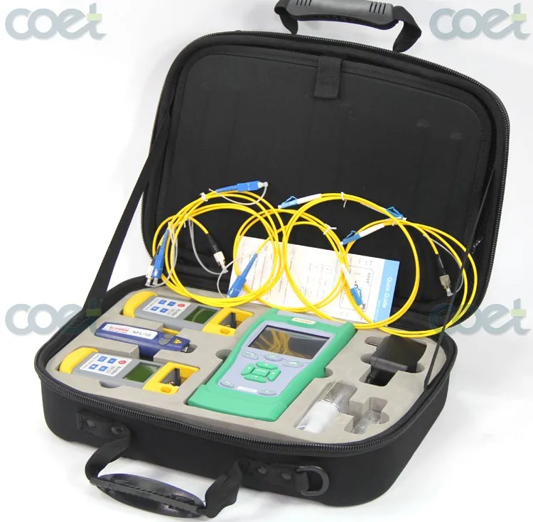 

FTTH Tester Toolkit KomShine KQX-45 with QX45 OTDR 32/30dB /Optical Power Meter & Optical Light Source & VFL