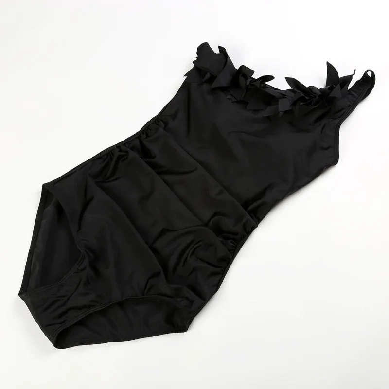 

2018 New One Shoulder Ruffled Bikini Swimwear Bathing Suit Swimsuit