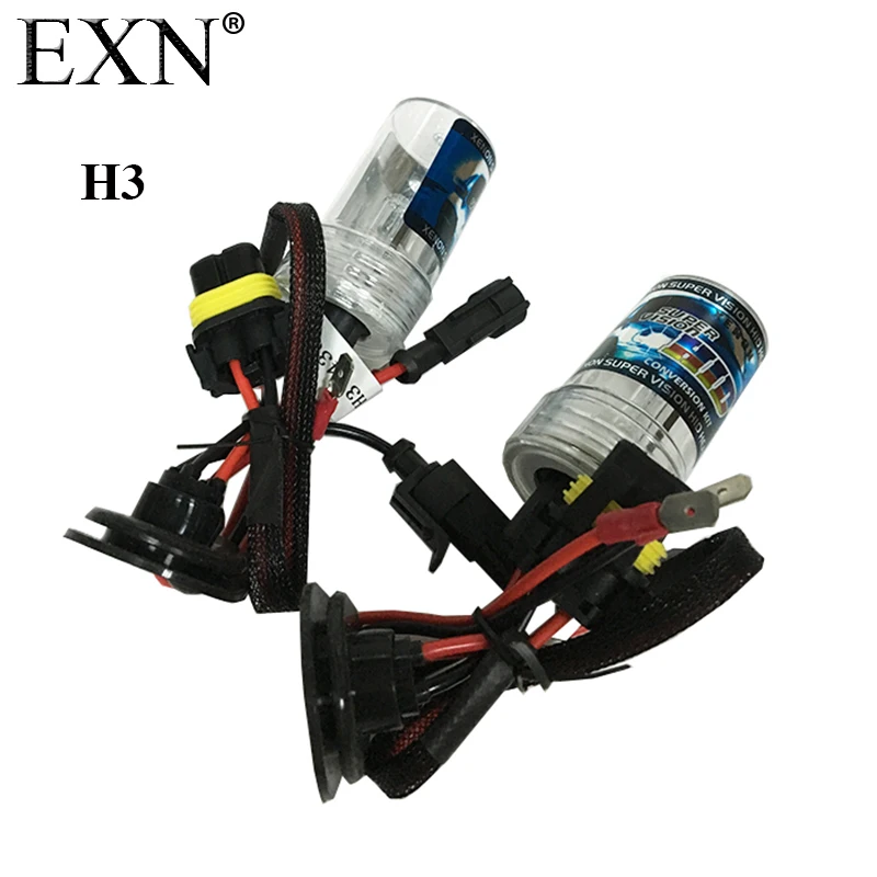 

Hot Selling Car Styling H3 Xenon HID Bulb Car Conversion Kit Headlight Lamp HID Xenon Bulb H3 Light High Power 35W 4300K 6000K