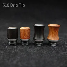1pc wooden 510 drip tips ss metal material mouthpiece for ecig vape atomizer 1pc wooden 510 drip tips ss metal material mouthpiece for ecig vape atomizer