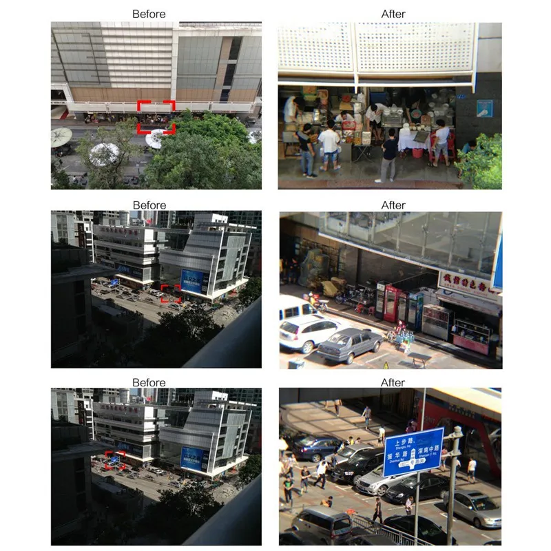 Отличные линзы в одном наборе: 4 12X телескоп зум + рыбий глаз и широкий угол Макро
