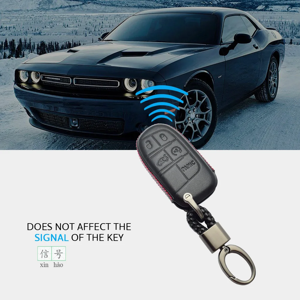 ATOBABI 5 Автомобильный ключ с кнопкой чехол Брелок для Dodge charger Challenger, Chrysler 300 Jeep Grand Cherokee Дистанционное защитное покрытие