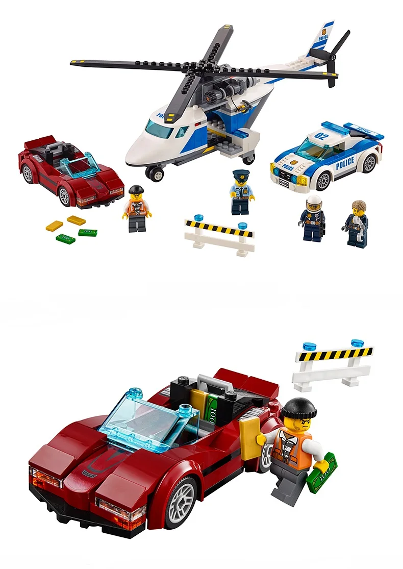 Bricks Toy Diy Building Blocks 018 Compatible With Lego City Police High Speed Chase Building Blocks Diy Building Blocksbrick Toys Aliexpress