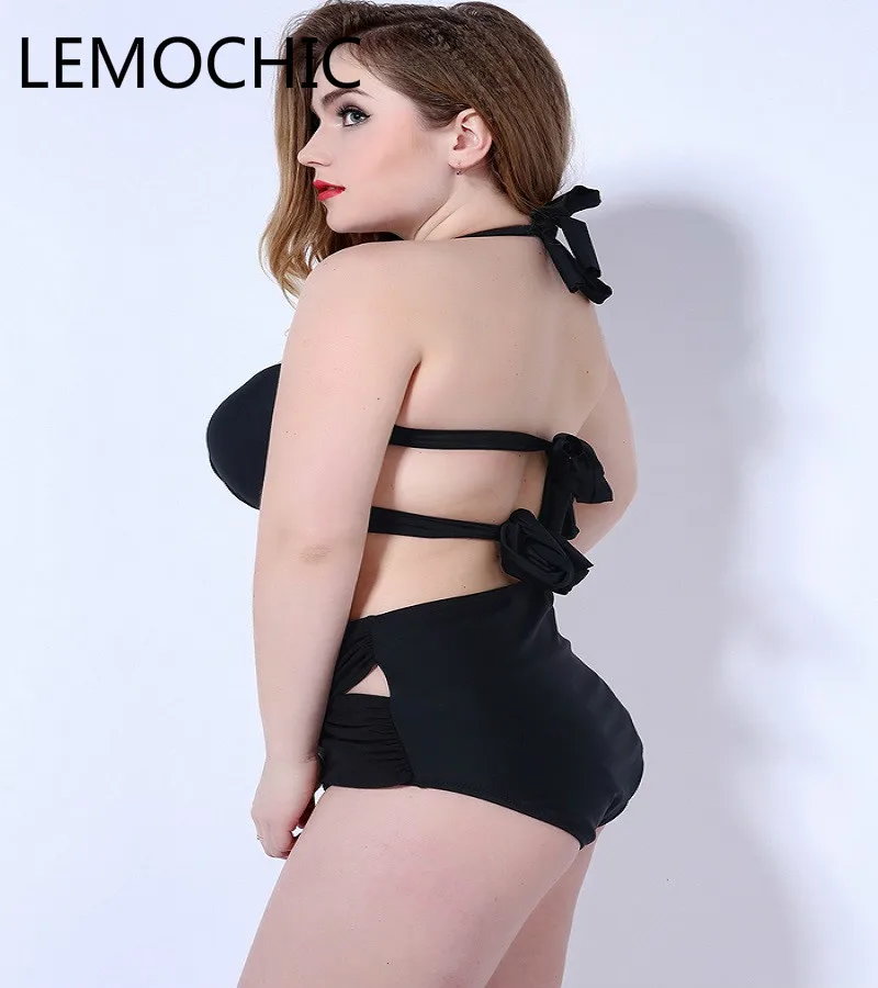 LEMOCHIC hot sell big cup bikini set plus size High quality swimwear