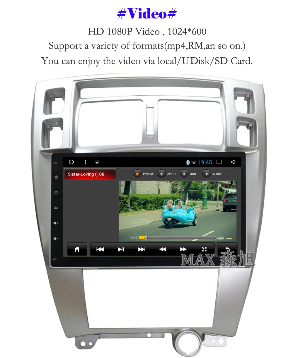 Cheap MAX 10.2" Android 8.1 Car DVD Player for Hyundai Tucson 2004 2005 2006 2007 2008 2009 2010 2011 2012 2013 2014 WiFi SWC GPS Map 9