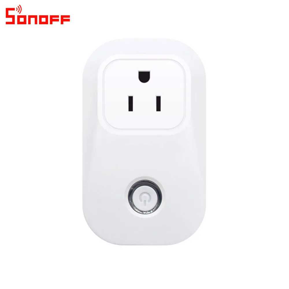 Itead Sonoff S20 умная WiFi розетка CN AU UK US EU вилка беспроводной пульт дистанционного