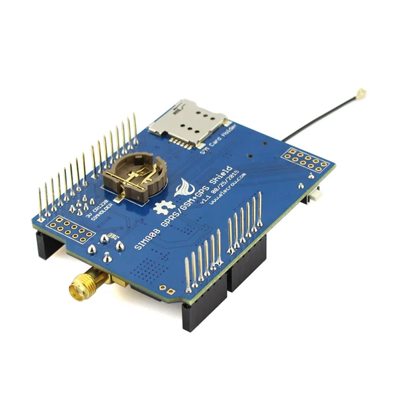 GPRS/GSM плата с антеннами в комплекте для разработки на Adruino и Raspberry Pi|shield for arduino|shield