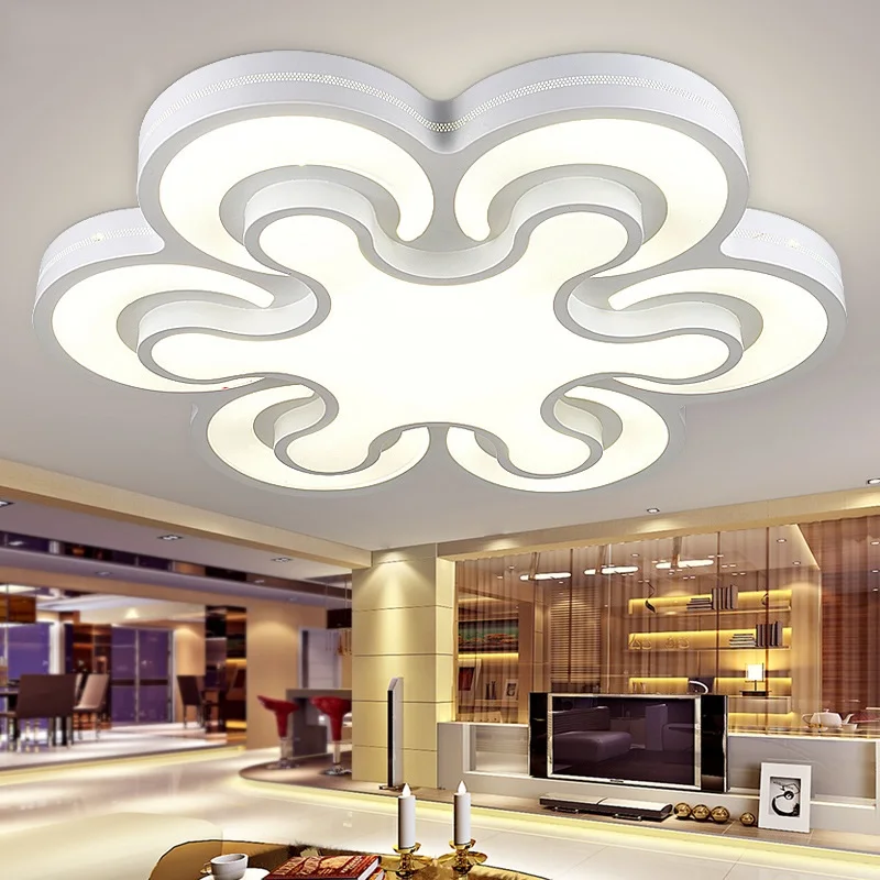 Creative Spaceship Shaped Led Ceiling Lamp Living Room Bedroom