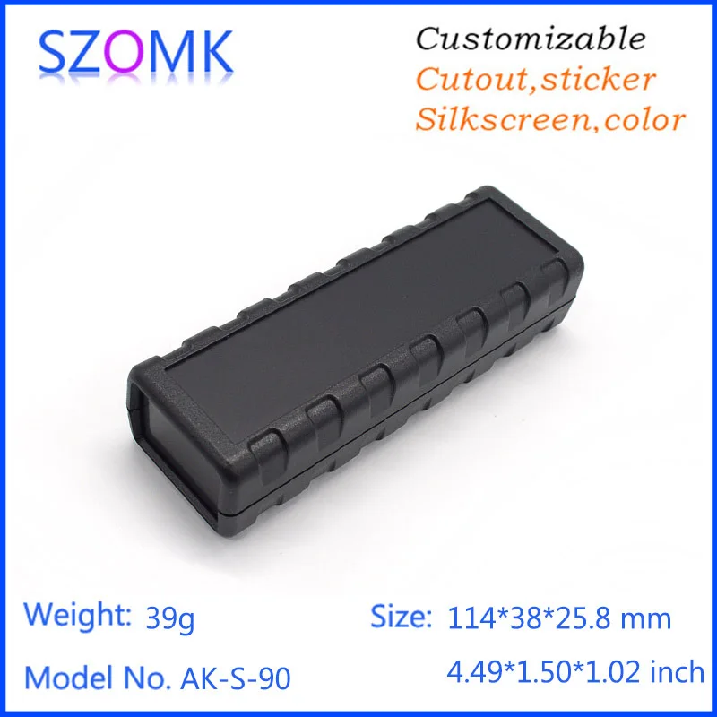 plastic enclosure for electronics control box szomk diy enclosure junction box plastic housing small abs instrument enclosure distribution box black plastic box enclosure electronics case  (11).jpg