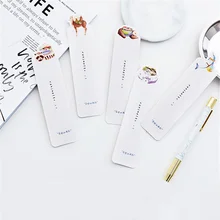 30 шт. милые Мультяшные закладки с животными Kawaii Канцелярские маркеры для книг детские подарочные Мультяшные закладки бумажный блокнот подарок для учителя