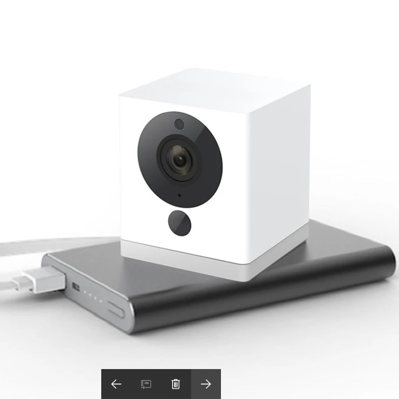 Newest XiaoMi XiaoFang Portable Smart IP Camera Night Vision 1080P F2.0 Large Aperture Ratating Base Magnetic Adsorption