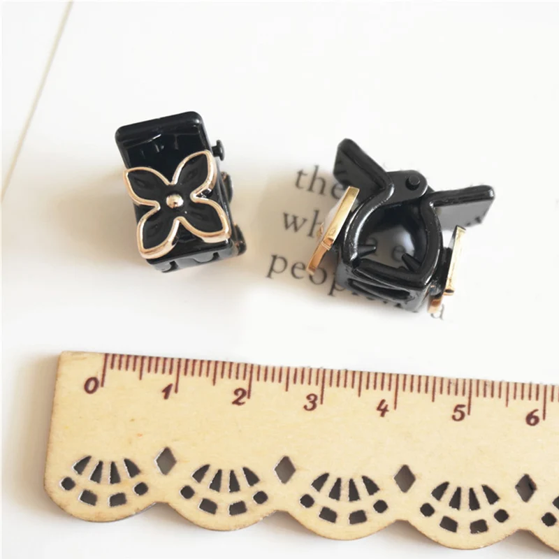 Black 2019 New Arrival Seaside Girls Party Retro Allergy Free 6 Models Flower 1PC Exquesite Graceful Clip Hot Sale Unique