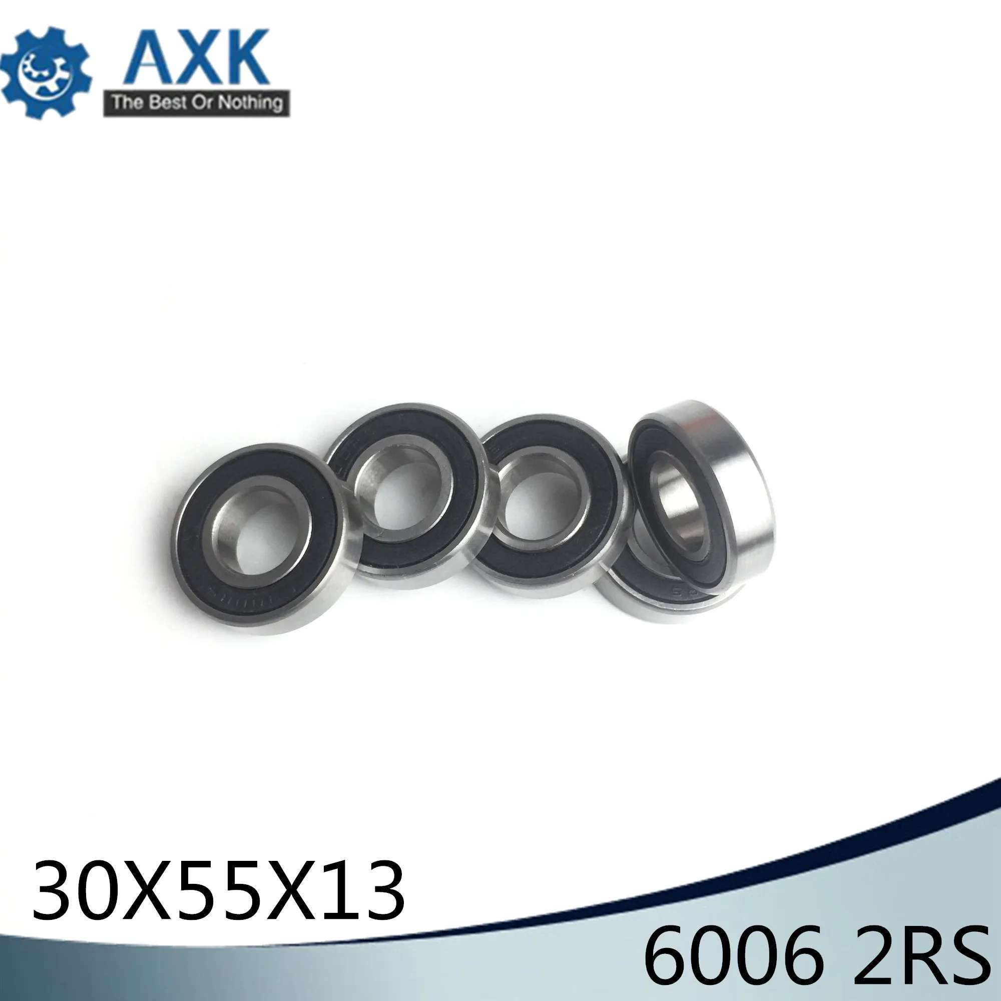 6006RS подшипник Φ (2 шт.) 30*55*13 мм радиальный 6006 2RS шарикоподшипники 6006RZ 180106 RZ RS EMQ