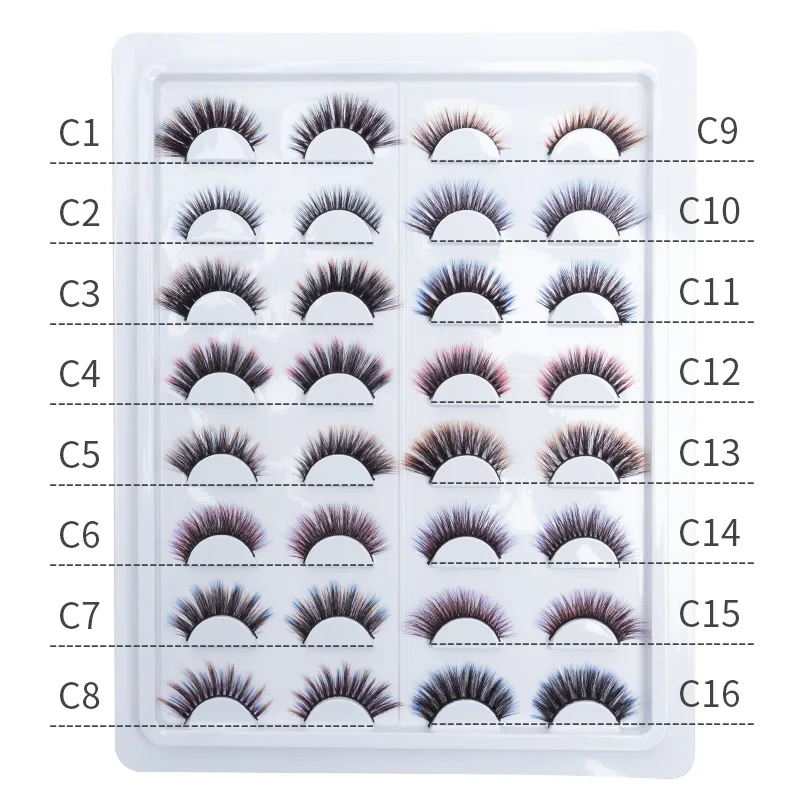 Cílios de Seda Crueldade Livre Artesanal Reutilizável Natural Cílios Postiços Atacado Falso 3d Frete Grátis 3 Crueldade livre artesanal reutilizável natural cílios postiços