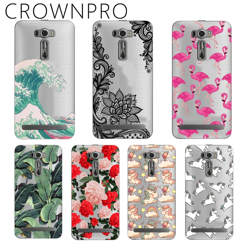 

CROWNPRO Silicone 5.5" Asus Zenfone 2 Laser ZE550KL Case Cover Soft TPU Phone Back Asus Zenfone 2 Laser ZE550KL Case