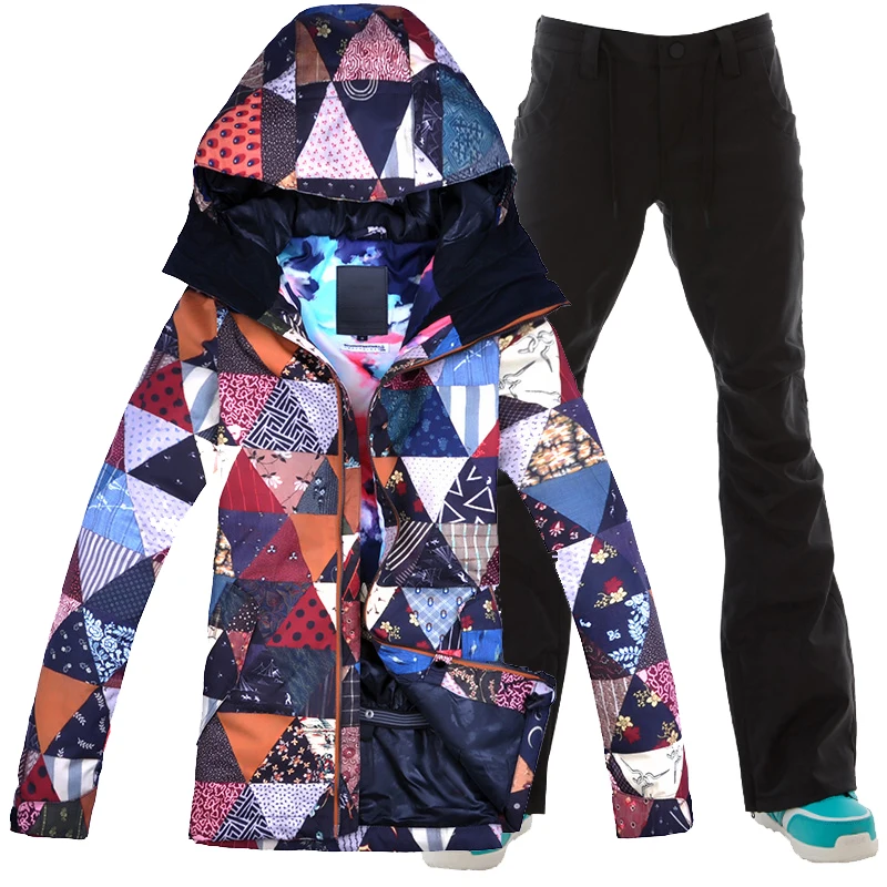 بدلة تزلج النساء الشتاء سترة مع السراويل الدعاوى التزلج على الجليد على الجليد سترة و السراويل التزلج دعوى الإناث Gsou الثلوج تزلج بدلة تزلج النساء الشتاء سترة مع السراويل الدعاوى التزلج على الجليد على الجليد سترة و السراويل التزلج دعوى الإناث Gsou الثلوج تزلج