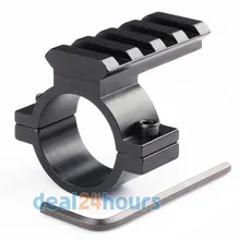 Цилиндрическое крепление 25,4 мм кольцо 20 мм Вивер Пикатинни адаптер " дюйм