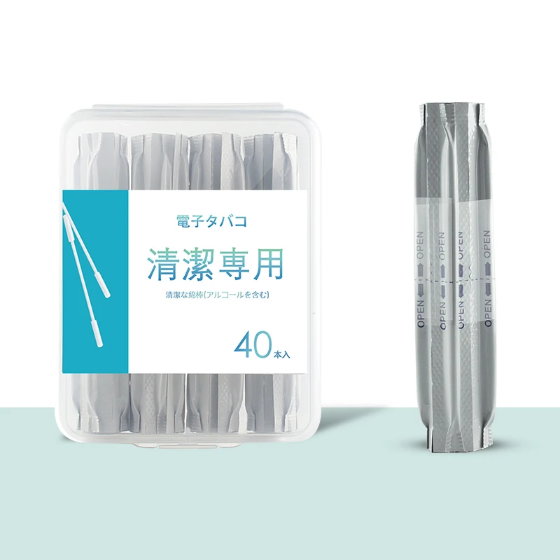 

Alcohol swabs for iqos universal portable double-head cleaning swabs with alcohol for individual packaging for iqos 2.4plus /3.0