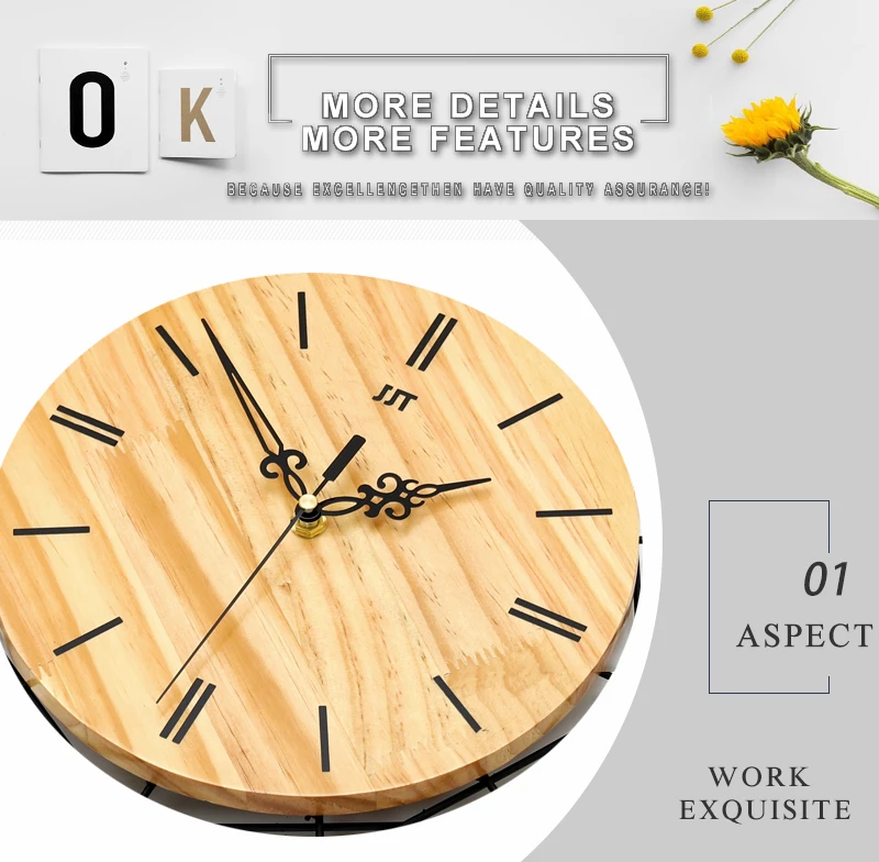 barber pole clock home 3d clock wall (4)