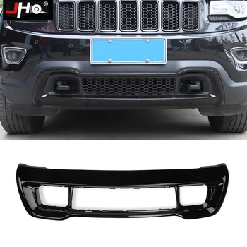 

JHO ABS Car Protector Accessories Front Bumper Lower Grille Cover Trim For 2014-2016 Jeep Grand Cherokee 2015 Laredo Limited