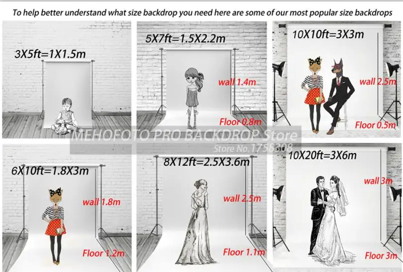

customized Vinyl cloth Photography Backdrops Sell cheapest price In order to clear the inventory