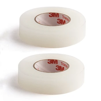 

2PCS 1.2CM*9.1M Micropore Surgical Paper Tape Non Woven Adhesive Plasters Makeup Eyelash Paper Tapes For Eyelash Extension Tools