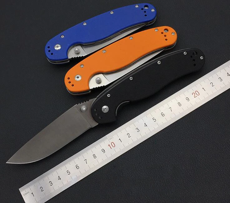 LLxxmm тактический складной нож AUS 8 лезвие G10Handle ножи для выживания охоты и кемпинга