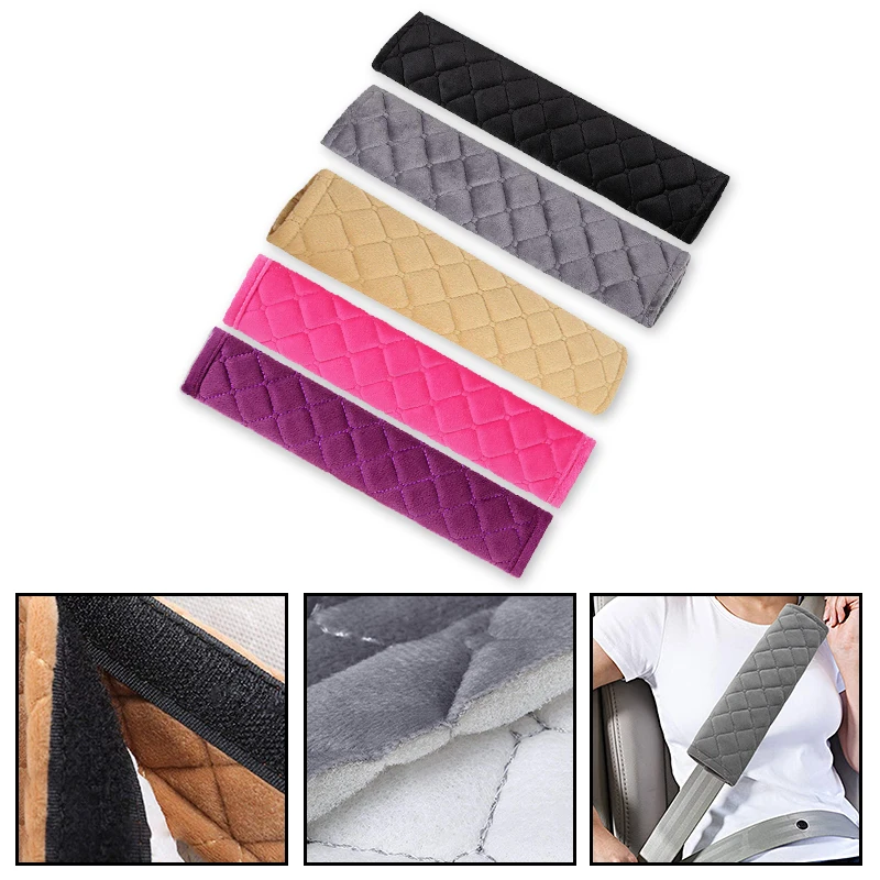 1PC Universal Car Seat Belt Shoulder Pad Cover Comfort Harness Pads Car