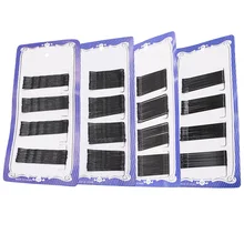 36 шт./компл. Вьющиеся Волнистые шпильки невидимая заколка для волос Pro заколки для волос 4 см черные булавки для волос парикмахерские инструменты для укладки DIY