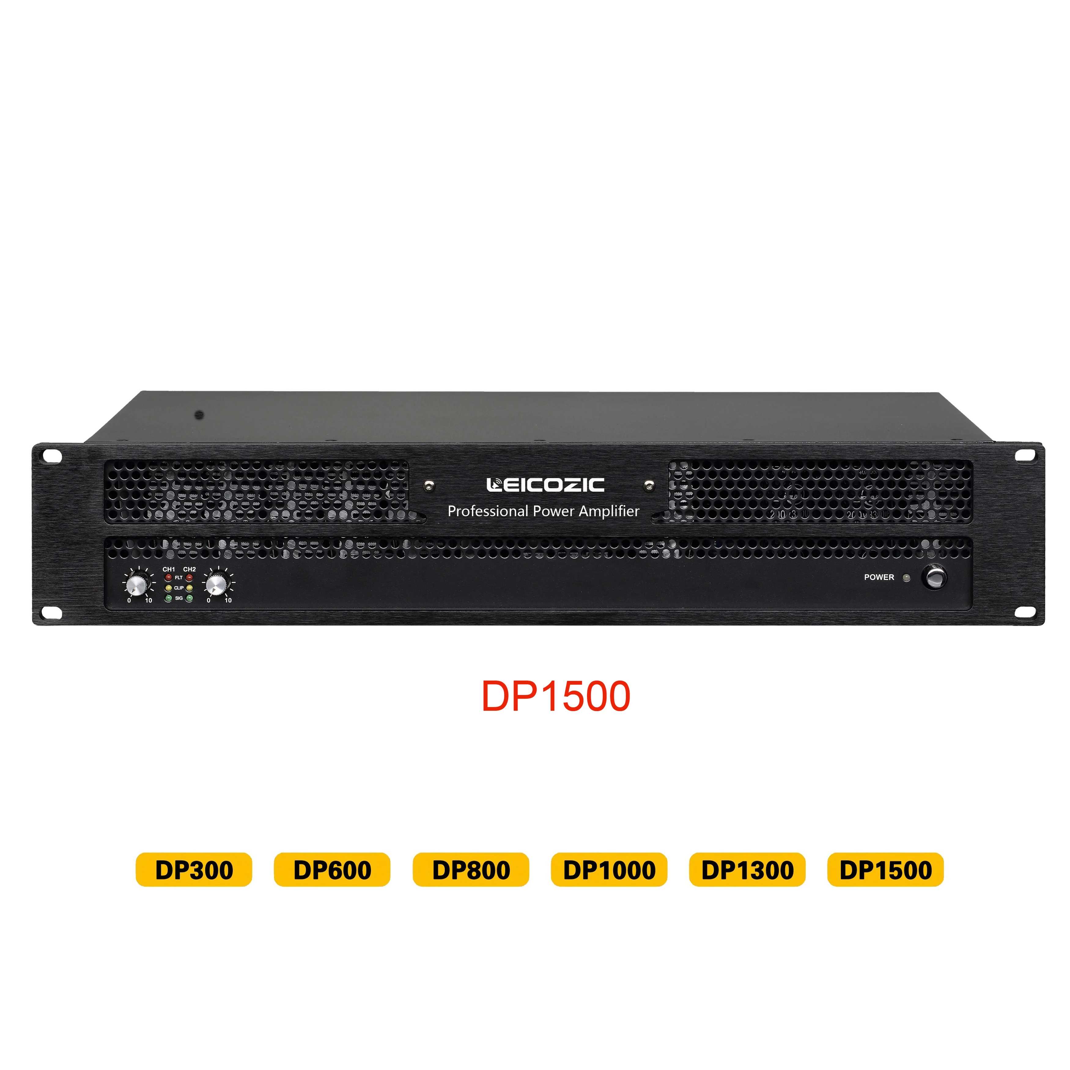 Leicozic DP1500 High Power Amplifier 1520W+1520W