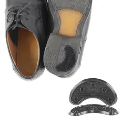 1 пара обуви на каблуках с подошвой, защитная наклейка, противоизносный каблук, подкладка для протектора, мужская и женская