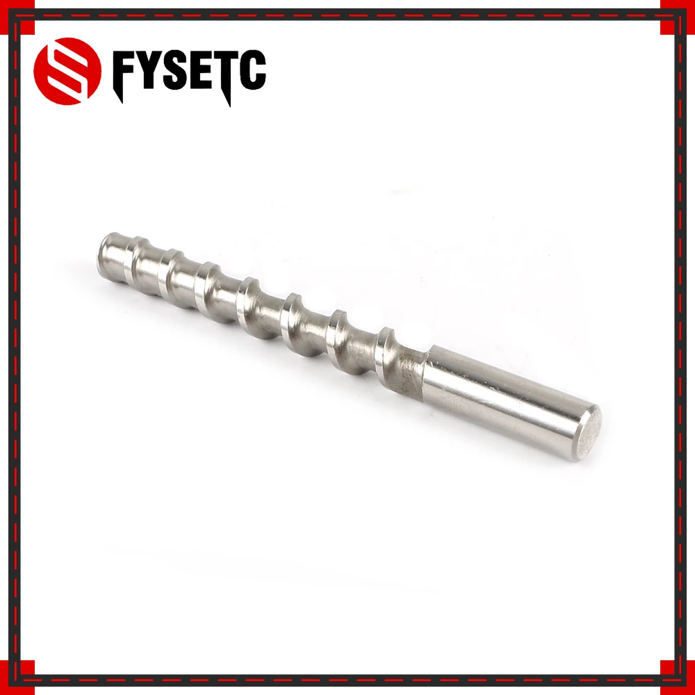 

1pc 8x82MM Ceramic Mud Powder Extruder Micro Screw Throat Feed Rod Hardened Steel 304 Stainless Steel Feed Rod 3D Printer Parts
