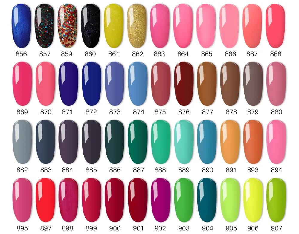 12 шт., DHL,, бренд IDO, УФ-гель для ногтей, Набор лаков для ногтей(1 основа+ 10 цветов+ 1 Топ), УФ-лаки, гель