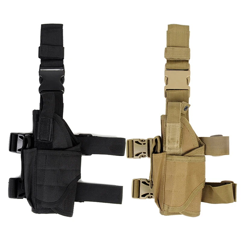 Adjustable Magic Strap Holster For Universal Gun Tactical Leg Holster Glock Airsoft Pistol Gun