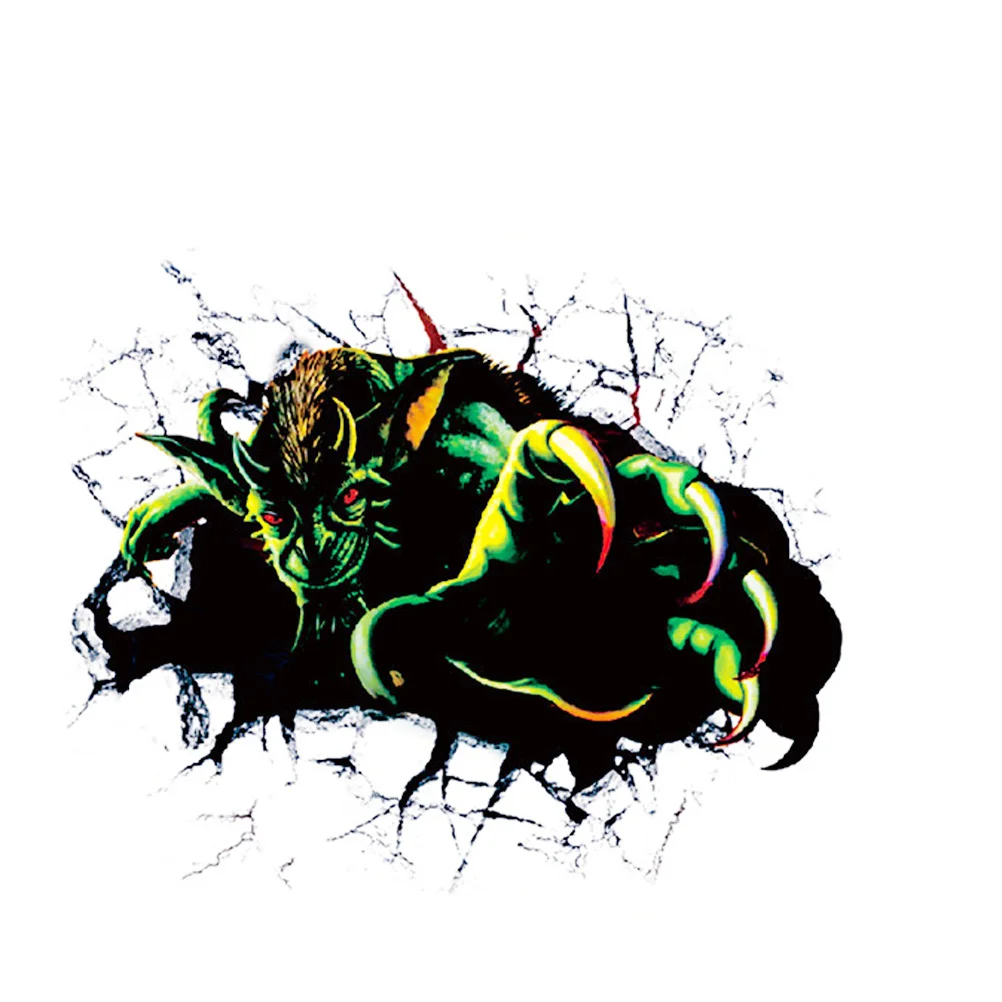 

Fashion Waterproof 3D Personalized Car Stickers Scary Devil Claw Car Decals Car Truck Bumper Tailgate Decoration