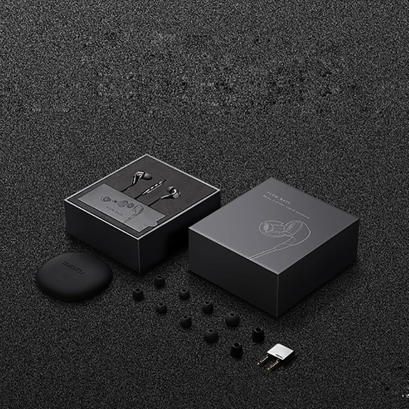 Наушники вкладыши Meizu Flow Bass с тройным драйвером гибридные Hi Fi наушники микрофоном