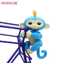 pb playful bag Full functionality Finger Monkey Interactive Smart Colorful Finger Smart Induction Toys baby Monkey of fingertips