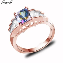 

Elegant Ring For Women Engagement Wedding Jewelry Female Silver Plated Cubic Zircon Rings Jewelry Luxury Design Size 6-9 gift